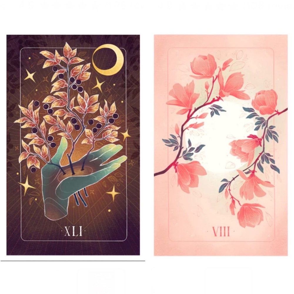 🌱Seed and🌾Sickle Oracle🌓Deck✨ - Picture 4 of 16